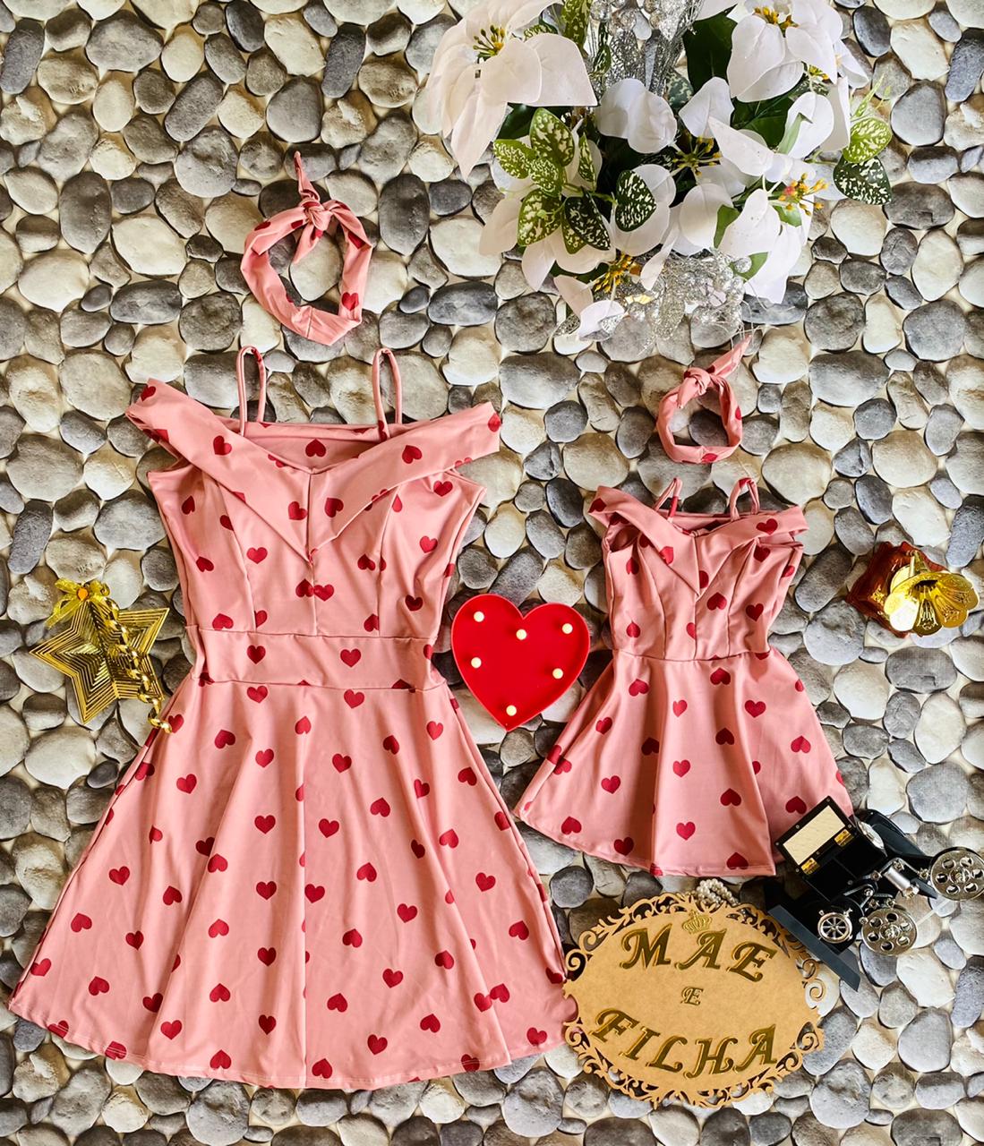 Vestido Luxo Coração