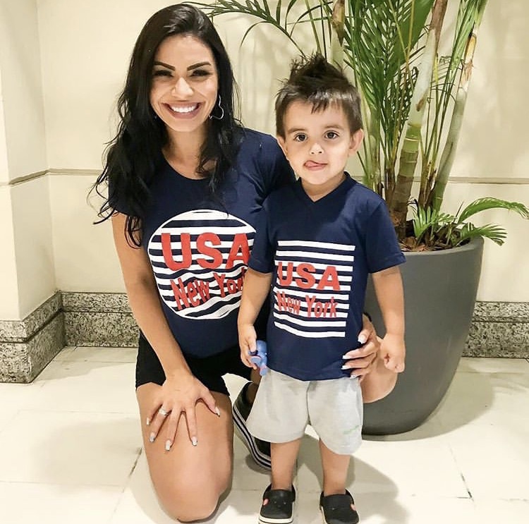 Blusa USA .